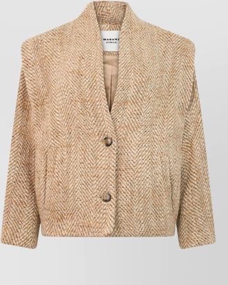 Isabel Marant single breasted cropped jacket