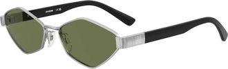 Moschino Sunglasses, female, Gray, Size: 57 MM Mol101/S Sunglasses