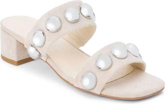 Matisse Footwear Womens Venus Studded Sandal In Natural