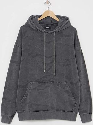 Jacamo Acid Wash Camo Hoodie