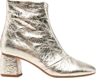 Forte_Forte Schoenen, Dames, Beige, 41 EU, Leer, My Alma Enkellaars