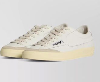 Autry windscape low top canvas leather sneakers