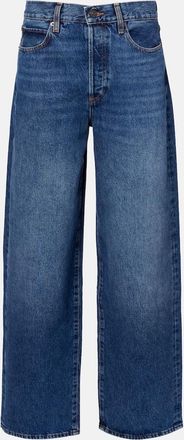 Frame Denim Detour high-rise wide-leg jeans