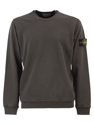 Stone Island Sweatshirt mit normaler Passform und Rundhalsausschnitt von Stone Island