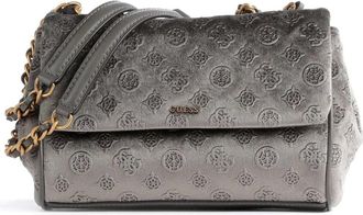 Guess Inia Convertible Xbody Flap - Dames - Schoudertassen - Grijs - ONE Size - Tassen