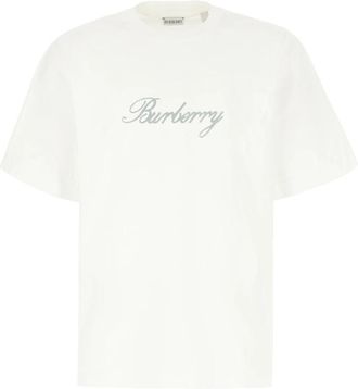 Burberry EKD Long Sleeve T-shirt - Heren - T-shirts - Wit - XL - Katoen - Tops