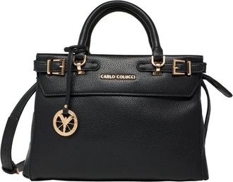 Carlo Colucci Bags - Dames - Handtassen - Zwart - ONE Size - Tassen