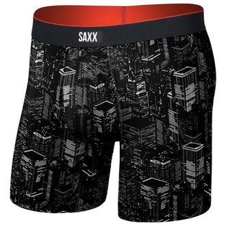 Saxx Multi-Sport Mesh Boxer Brief Fly Kunstfaserunterw&auml;sche f&uuml;r Herren | schwarz