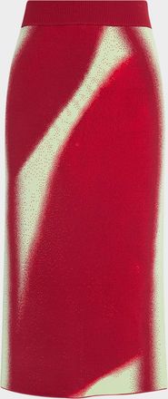 Ph5 Sophie Cherry Midi Skirt