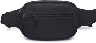 Sol and Selene Womens Hip Hugger Belt Bag In Black