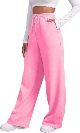 Wishlist Scuba Wide Leg In Pink