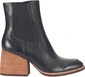 Kork-ease Womens Cantley Block Heel Bootie In Black
