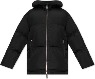Dolce & Gabbana Jas met kraag - Dames - Winterjassen - Zwart - M - Leer - Jassen