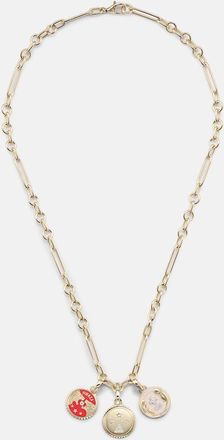 Foundrae Dream, Vivacity & Strength 18kt gold necklace with diamonds