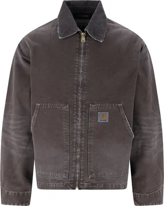 Carhartt Work in Progress Brown OG Arcan Organic Cotton Jacket