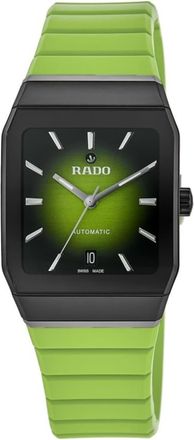 Rado Anatom Automatic Gradient Green Dial Rubber Strap Unisex Watch R10201319