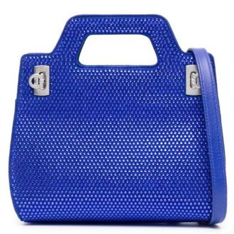 Ferragamo Wanda Mini Bag With Crystals