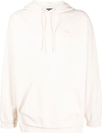 Balenciaga Sporty Oversized Drawstring Hoodie White 600583TLVA19080