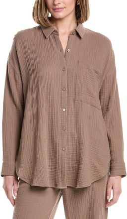 Eileen Fisher Eileen Fisher Classic Collar Long Shirt
