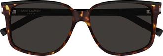 Saint Laurent SL 599 Zonnebril - Dames - Zonnebrillen - Zwart - 58 MM - Accessoires