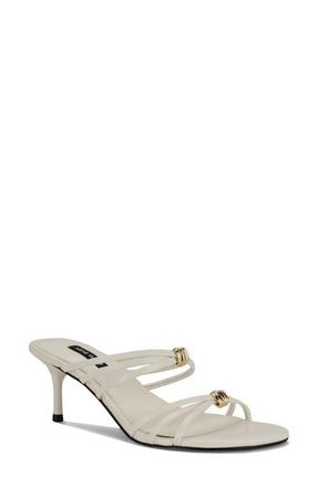 Nine West Grece Strappy Sandal in White at Nordstrom, Size 5.5