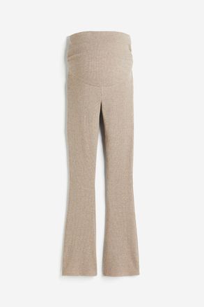 H&M MAMA Before & After Gerippte Hose - Beige