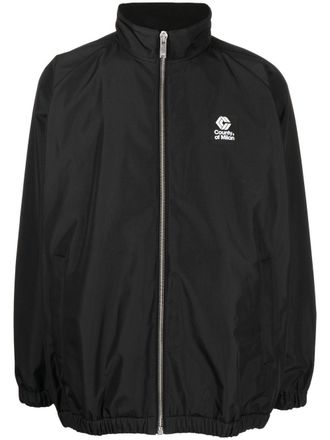 Marcelo Burlon Trainingsjack met logopatch - Zwart