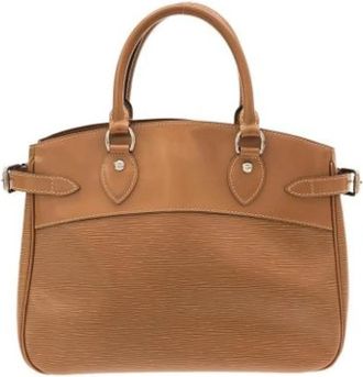 Louis Vuitton Pre-owned Epi Handbag - Dames - Vintage Handtas - Bruin - ONE Size - Leer - Vintage