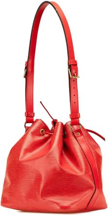 Louis Vuitton Hobo Bags - 1994 Epi Petit Noe - Gr. unisize - in Rot - für Damen