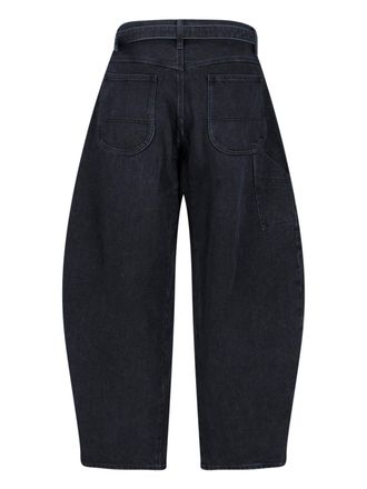 sacai Mens Jeans Black Cotton