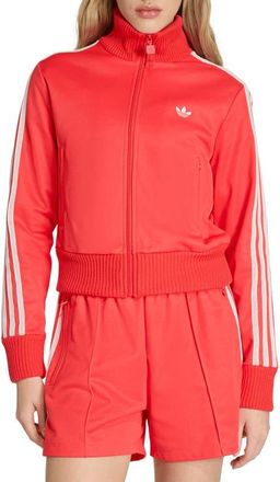 adidas Originals Knit Jacket in Semi Lucid Red at Nordstrom, Size Xx-Small