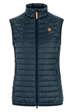 Fj&auml;llr&auml;ven Abisko Insulated Vest in Navy at Nordstrom, Size Small