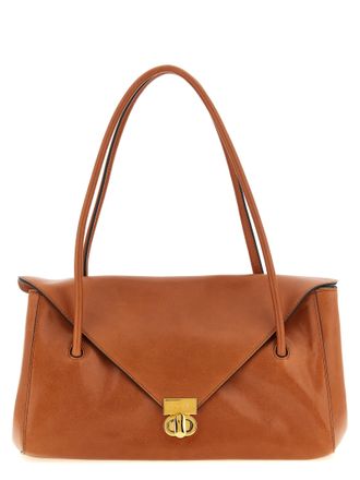 Marni Brown Calfskin Shoulder Womens Bag
