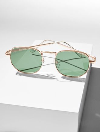 AIRE Sagitta Sunglasses - Gold - 001 Talbots
