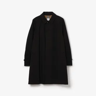 Burberry Mid-length Lightweight Camden Car Coat, Size: 36, Black