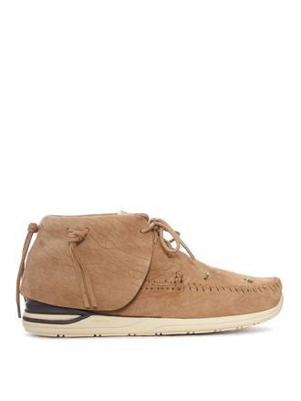 Visvim Fbt Lhamo-Folk Suede Shoes