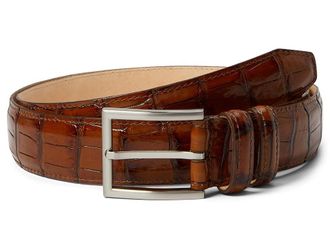 Martin Dingman Alexander Mens Belts Chestnut : 44, Leather