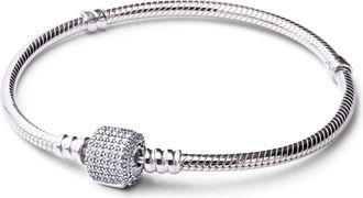 Pandora Sterling Silver Bracelet w/ Signature Clasp