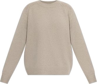 Lisa Yang Anine Cashmere Sweater - Dames - Cashmere truien - Beige - XS - Kasjmier - Truien & Vesten
