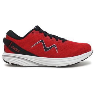 Mbt Gadi II Textile Womens Comfort Trainers - Red - Size:UK 6.5