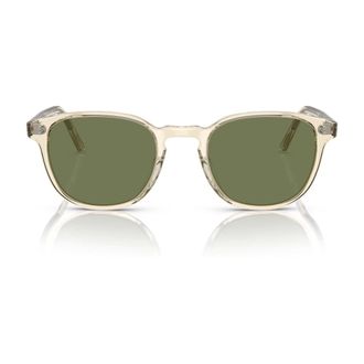 Oliver Peoples Fairmont Sun - Heren - Accessoires - Groen - Maat: 49 MM