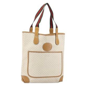 Gucci Pre-owned Tote Bags, female, White, Size: ONE SIZE Pre-owned Plastic Tote Bag