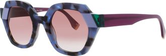Face &agrave; Face Sunglasses Blue