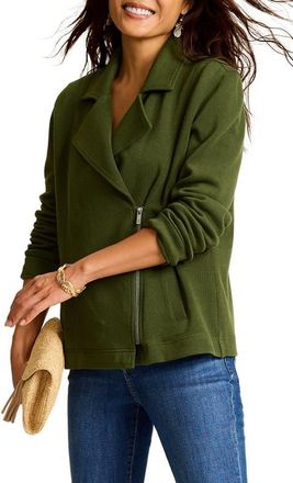 Tommy Bahama Aruba Moto Jacket in Palm Verde at Nordstrom, Size X-Small