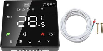 OEM Controlador De Temperatura Para Calefacci&oacute;n Por Suelo Radiante Wifi De 16 A, Pantalla Digital Lcd, Programable, Control Manual Y Autom&aacute;tico Para El Ho