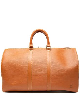 Louis Vuitton 1994 Epi Keepall 45 travel bag - Brown