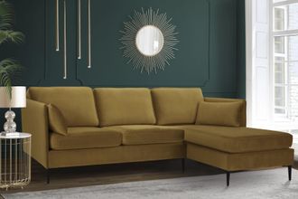 HOME AFFAIRE Ecksofa »Light L-Form« inklusive loser Zierkissen, mit schmalen Armlehnen und Teleskopfüssen