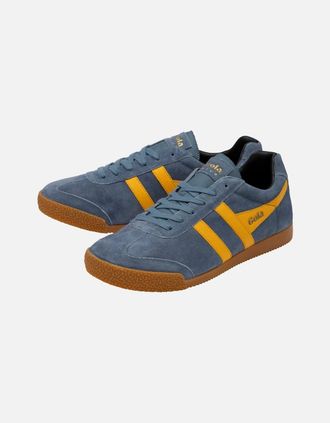 Gola Mens Harrier Suede Mens Trainers - Navy - Size: 11
