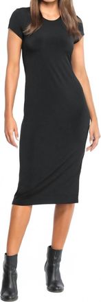Anatomie Devia Two Side Hi Zipper Dress In Black