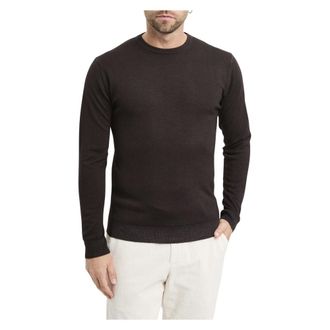 Daniele Fiesoli Round-neck Knit - male - Daniele Fiesoli - Round-neck Knitwear - Brown - 3XL - Knitwear